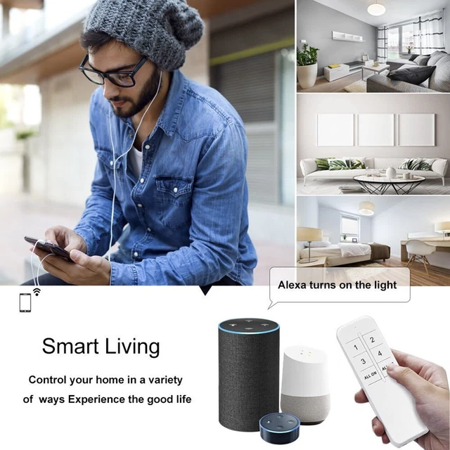 Module de commutation sans fil Smart Life avec fonction minuterie et connectivit