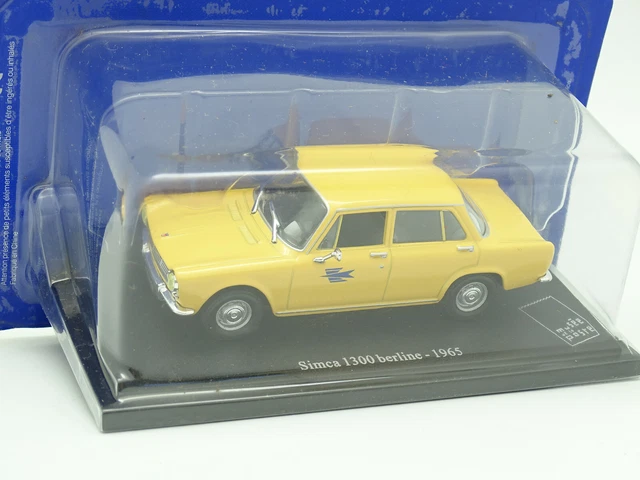 Universal Hobbies UH Presse La Poste 1/43 - Simca 1300 Berline 1965