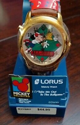 Orologio Lorus R2318AX Special Edition Mickey Mouse Disney Musical Watch Vintage