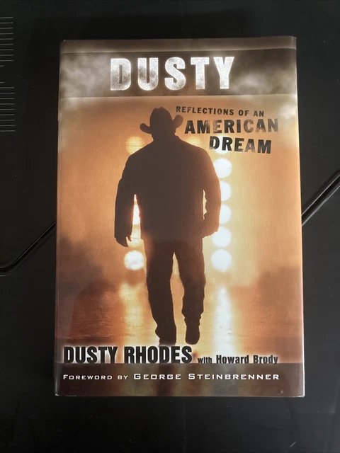 Dusty Rgodes *RARE* DUSTY RHODES Book Reflections of Wrestling's American Dream WCW ...