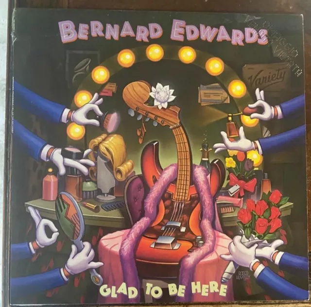 BERNARD EDWARDS - Glad to be here - 12" lp 33g - mint - near mint