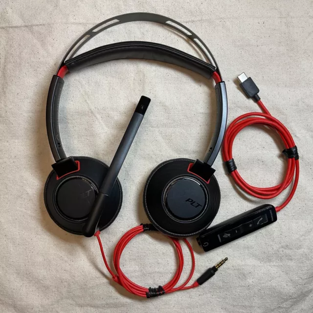 PLANTRONICS C5220T USB HEADSET STEREO USB A C5200 No Case 19.99