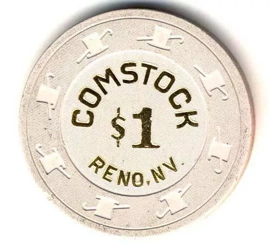 Comstock Casino Reno Nevada $1 Chip 1998