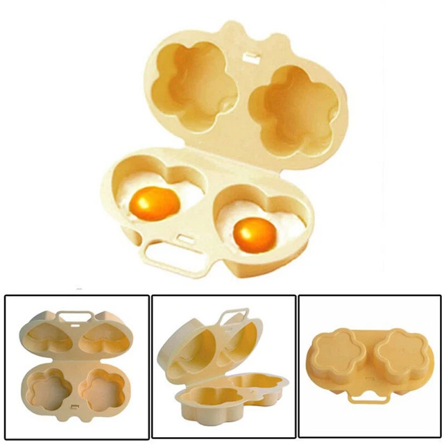 1 PIEZA Moldes para cocinar huevos en forma de flor y corazón Perf-qi -AH