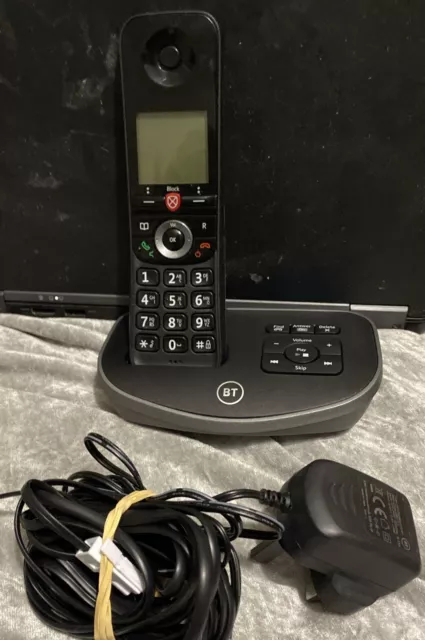 BT Advanced 090639 Cordless Home Phone Twin Answering Machine  Single Phone Only