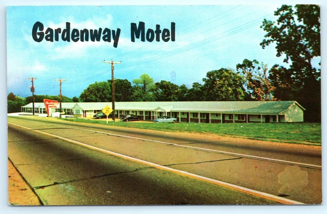 POSTCARD Gardenway Motel Villa Ridge Missouri US 66