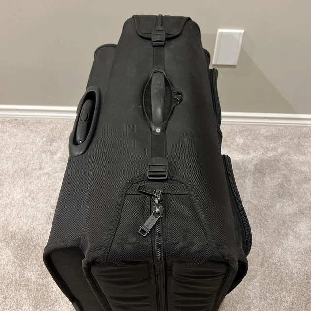 TUMI Alpha Ballistic Nylon Wheeled Garment Bag Luggage 22032DH 25x24x13 Bi Fold 6