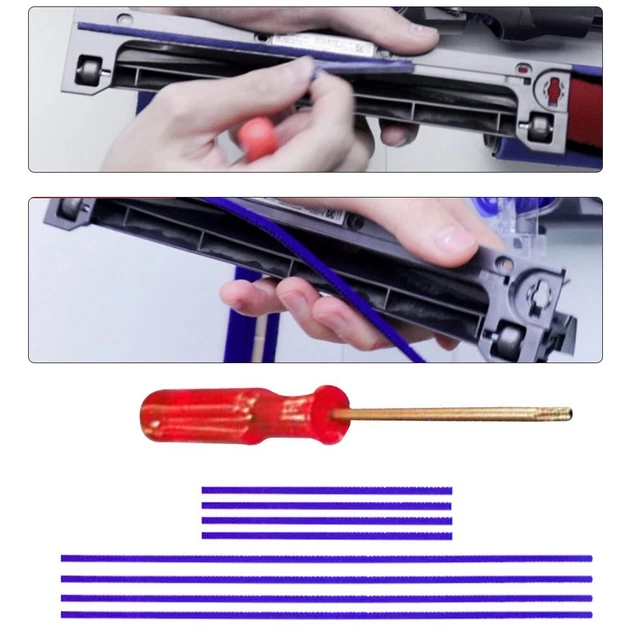 Peluche Douce Bandes Rouleau Tête for Maison Bleu Pièces Remplacement Soft