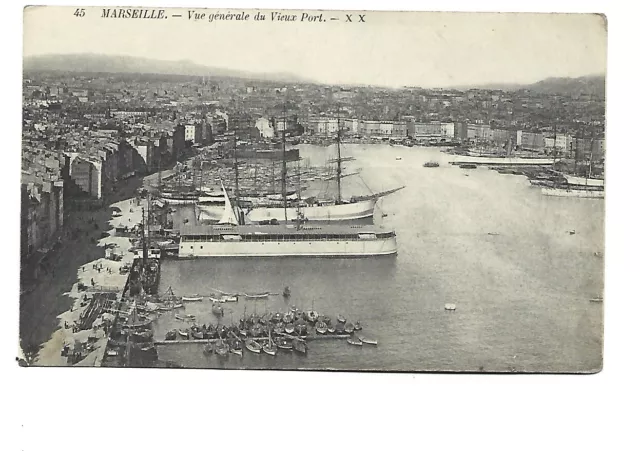 13  Marseille  Vue Generale Du Vieux Port
