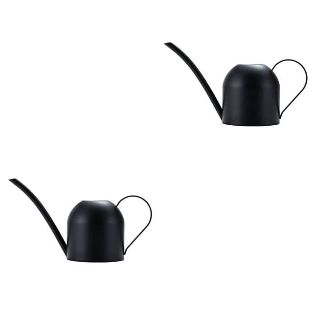 2 Pc Small Watering Pot Watering Can Metal Water Jug Outdoor Pots Plant