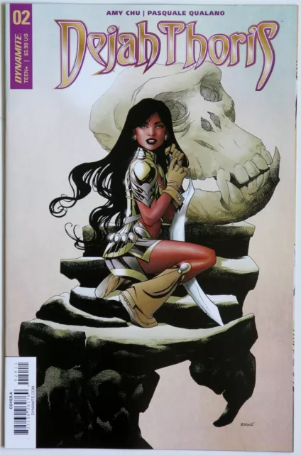 Dejah Thoris #2A Vol 2 Edgar R Burroughs - Dynamite - Amy Chu - Pasquale Qualano