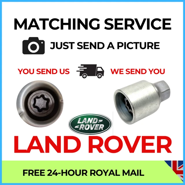 LAND ROVER LOCK Locking Wheel Bolt Nut Key Anti Theft Security Remover