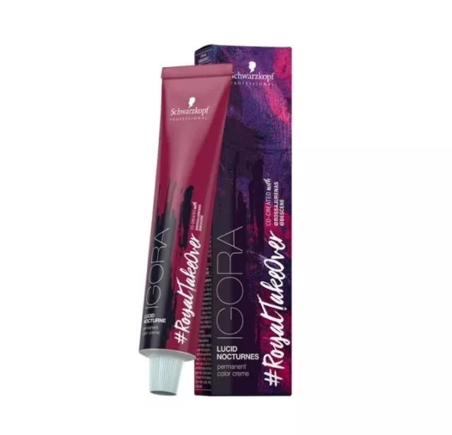 Schwarzkopf Igora # Royaltakeover Dépoussiéré Rouge 60 ML Couleur Des