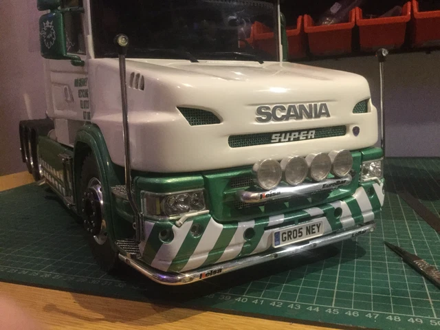 Metallwischermodell Für Tamiya 1/14 Rc Tractor Man Tgx Volvo Scania R620 R470 Actros Acocs