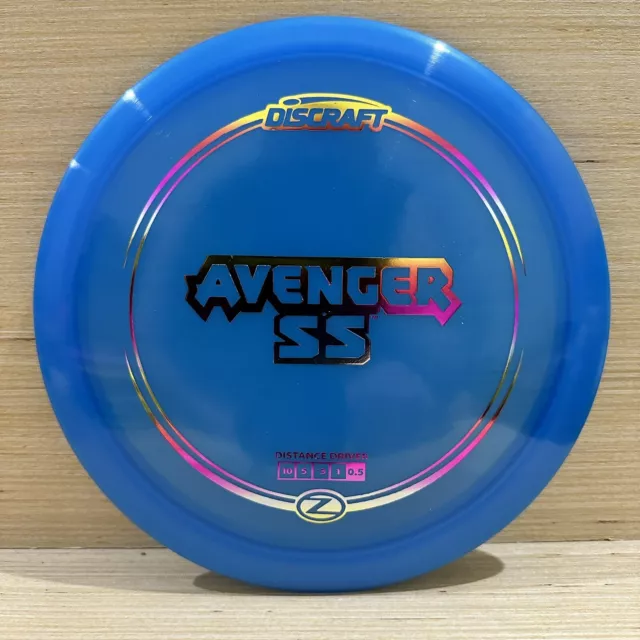 New Discraft Avenger SS | Z | Blue w/ Multicolor Stamp | 173-174g