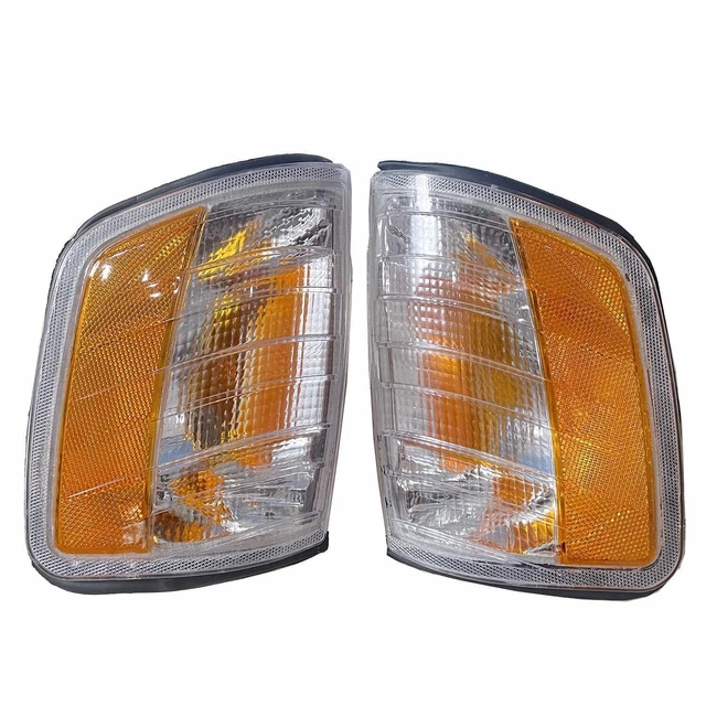 2x USA Turn Signal Corner Light Mercedes Benz E Class W124 E200 Saloon 500E 300E