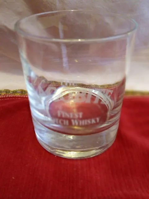 Vintage " The Jacobite Finest Whisky " Glass