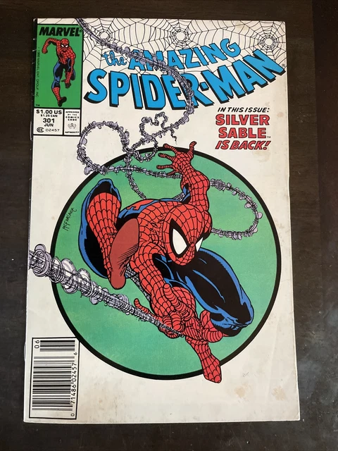 Amazing Spider-Man #301 Newsstand Marvel Comics Fn