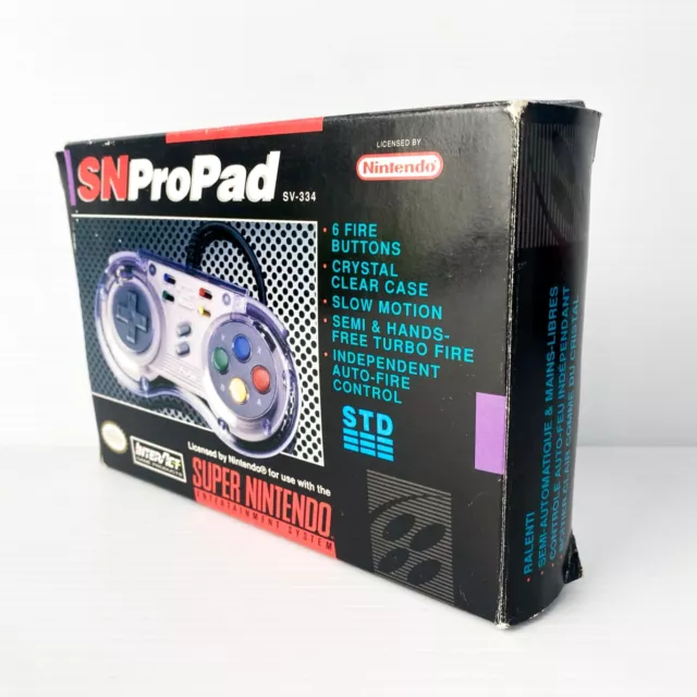 SN ProPad + Box - Super Nintendo SNES - Tested & Working - Free Postage 2