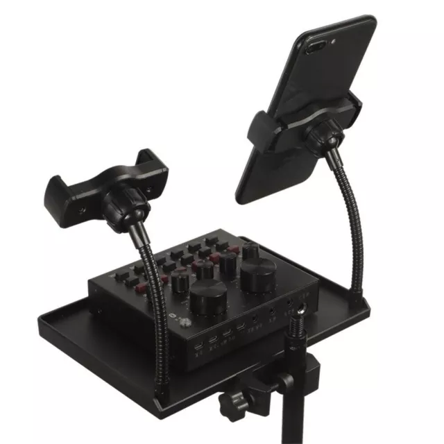 Keep Your Accessories Close at Hand with Microphone Stand Tray and Phone Holder