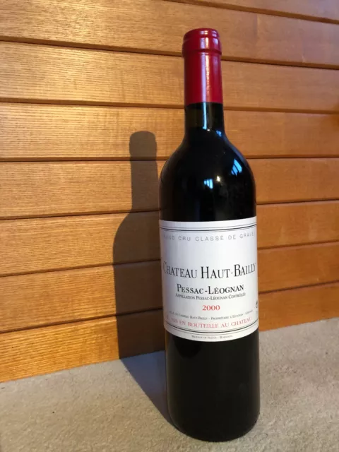 3 Fl. Chateau Haut-Bailly Pessac-Leognan GCC 2000 0,75 l