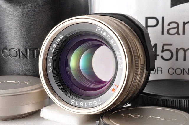 [MINT] Contax Carl Zeiss Planar T* G 45mm f/2 Lens for G1 G2 Mount From JAPAN