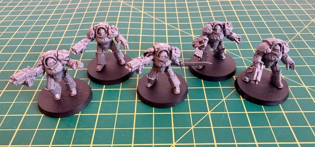 Tartaros Terminatoren Squad Harz Space Marines Horus Häresie 40k 30k Warhammer
