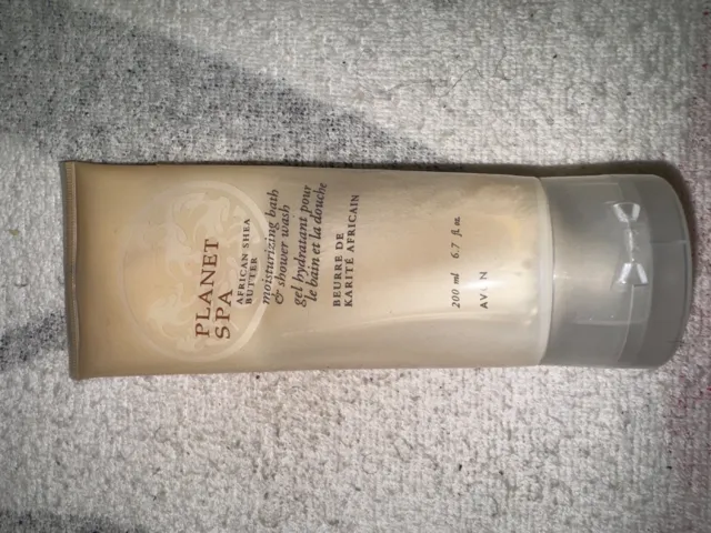 Avon planet spa African shea butter 6.7 fl oz NOS unsealed from factory