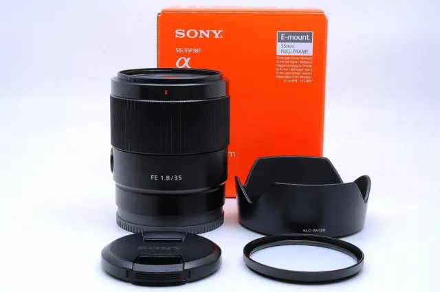 Sony Fe 35mm F/1.8 SEL35F18F ( pour E Support) Grand Adapture Prime Objectif #1