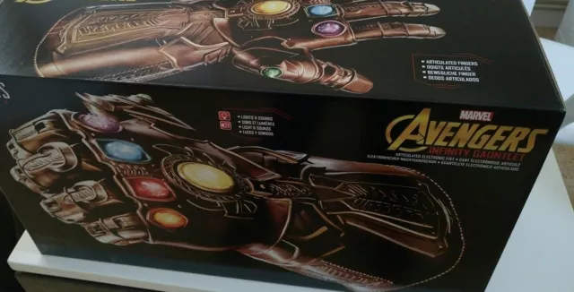 Gant de Thanos Electronique - Marvel Avengers Infinity War - Sons