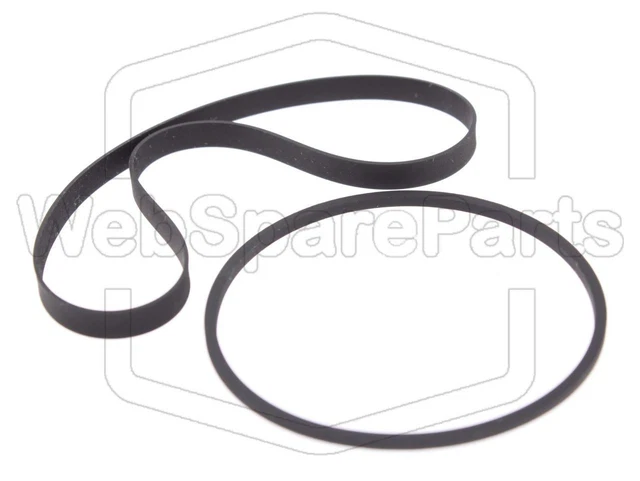 Courroie Pioneer Kit Courroies Pour Pioneer CT-F 600 - Remplacement Compatible Lecteur Cassette Courroie Lecteur Cassette
