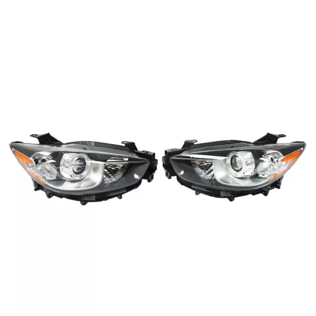 Headlights Halogen Assy For 2013-2016 Mazda CX-5 Driver Side&Passenger Side