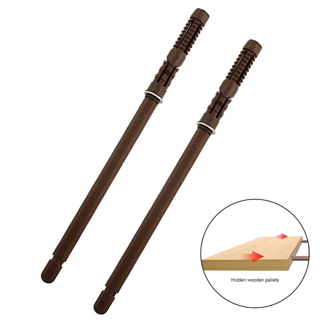 SINJEUN 10 Staffe Per Mensole Galleggiante A Parete, 12,7 Cm, Nascosto Supporto Per Mensola, In Metallo A Forma Di T, Con Viti E Tubi Di Espansione, Nero - Foto 7