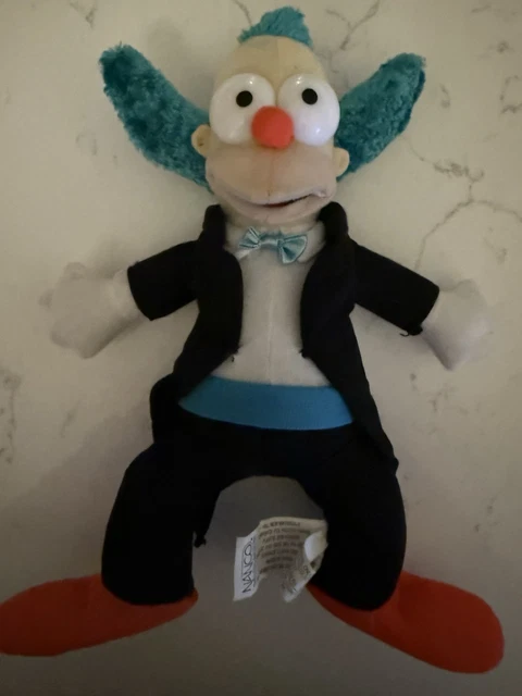Toy Krusty El Payaso Peluche Payaso Krusty The Simpsons Muñeco