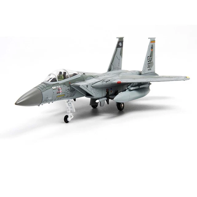 Modèle D'avion De Chasse En Alliage - Échelle 1/100, 21 Cm Avec Support - Décoration Bureau, Collection, Cadeau - 11