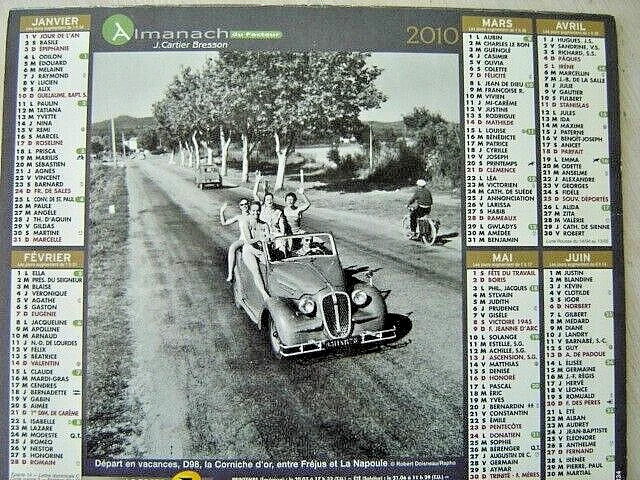 CALENDRIER DE LA Poste 2025, almanach du facteur, scènes de vie d