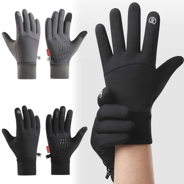 Guanti Sport Invernali Mantenere Scaldo Schermo Impermeabile Vento Tempo Freddo P R6K0