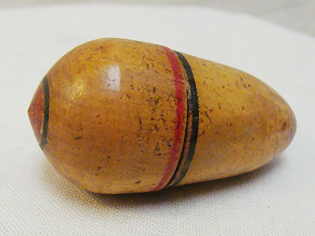 Antique Wood Thimble Holder
