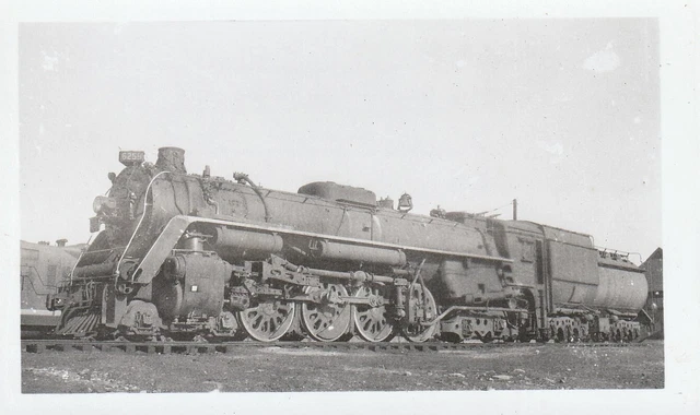 ORIGINAL PHOTOGRAPH OF Canadian National Steam Locomotive 6259 Toronto ...
