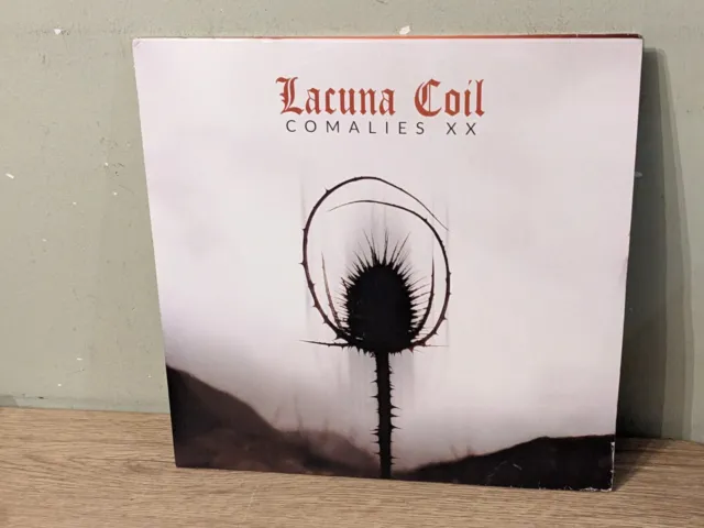 1 CD FEHLT Lacuna Coil - Comalies XX Doppel 2 LP rot farbiges Vinyl 12" 2022