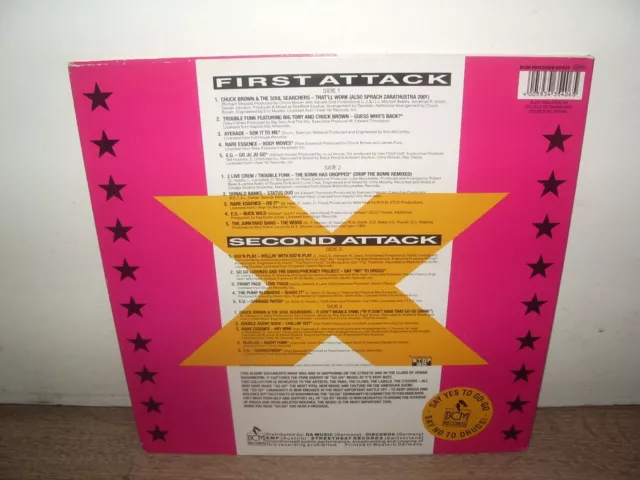 Various – Washington Go Go Sound Attack Volume 2 1990 GERMANY 2xLP RAP HIP-HOP 2