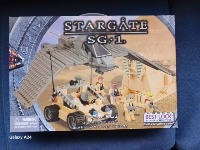 STARGATE SG-1 BEST-LOCK Construction Toys Klemmbausteinset  TEAM SG-1 OVP selten