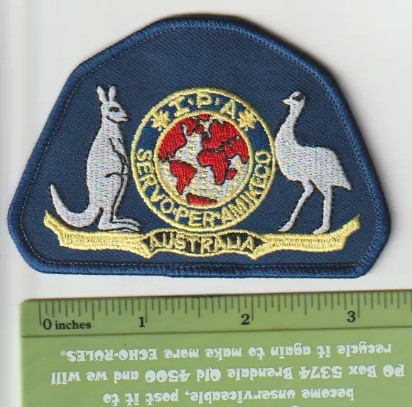 IPA Australia Kangaroo & Emu patch ship from Australia $2 post