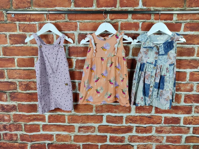Baby Girls Bundle Age 12-24 Months John Lewis Next H&M Pinafore Dress Party 92Cm