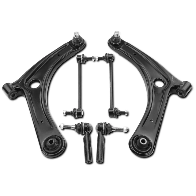 Coppia Bracci Oscillanti Posteriori Inferiori Per Dodge Caliber, Jeep Compass E Patriot - Ricambio Compatibile Con Codici OE 05105272AA, 5105272AB