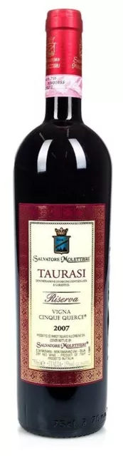 Salvatore Molettieri	Taurasi Riserva DOCG Vigna Cinque Querce 2007