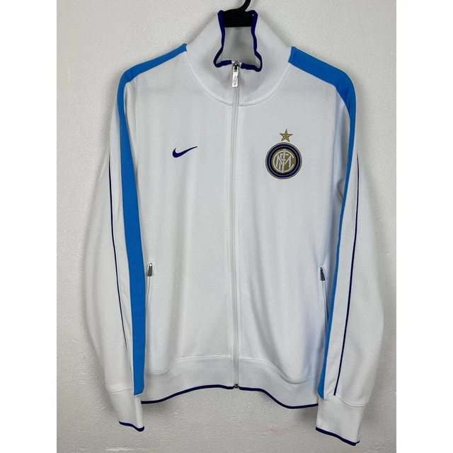 Vintage Nike Inter Milan 2011/12 Internazionale Football Soccer Tracksuit Jacket