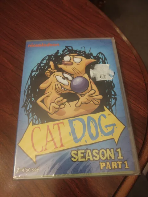 Catdog Cartoon Season 1 Part 1 DVD 1 Nickelodeon 4 Hours 1998 / 2011