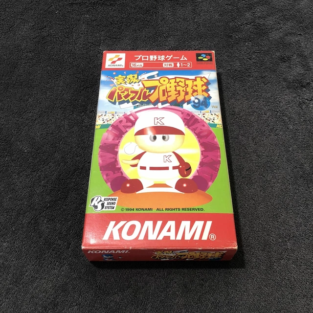 Nintendo Super Famicom Jikkyou Powerful Pro Yakyuu '94 JAP Trés Bon état
