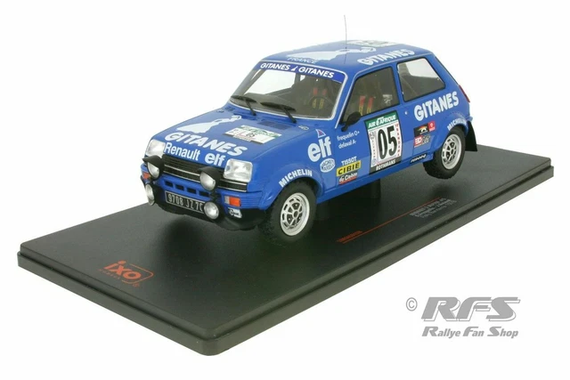RENAULT 5 ALPINE Turbo N° 19 Rallye Monte Carlo 1978 -1/43e IXO Altaya